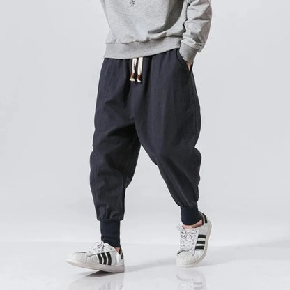 Loose Baggy Linen Pants