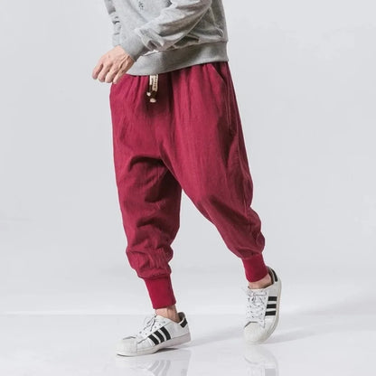 Loose Baggy Linen Pants
