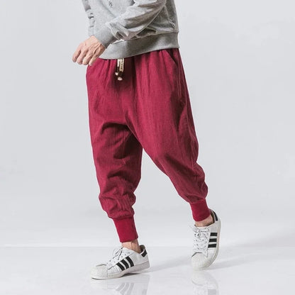 Loose Baggy Linen Pants
