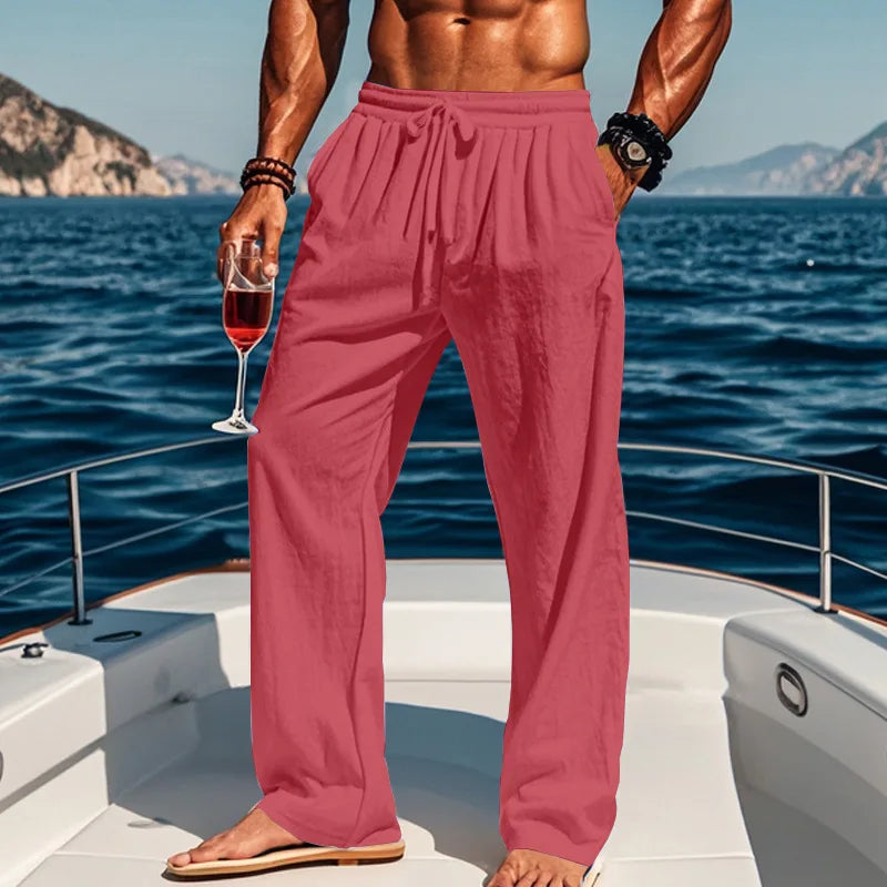 Loose Casual Linen Pants