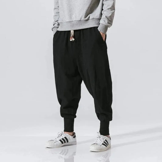 Loose Baggy Linen Pants