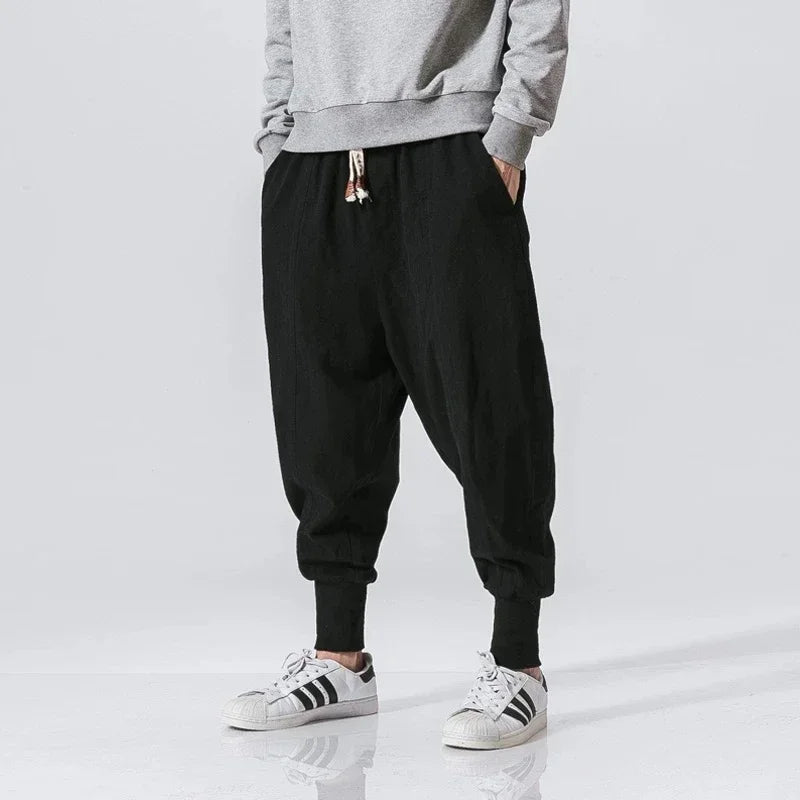 Loose Baggy Linen Pants