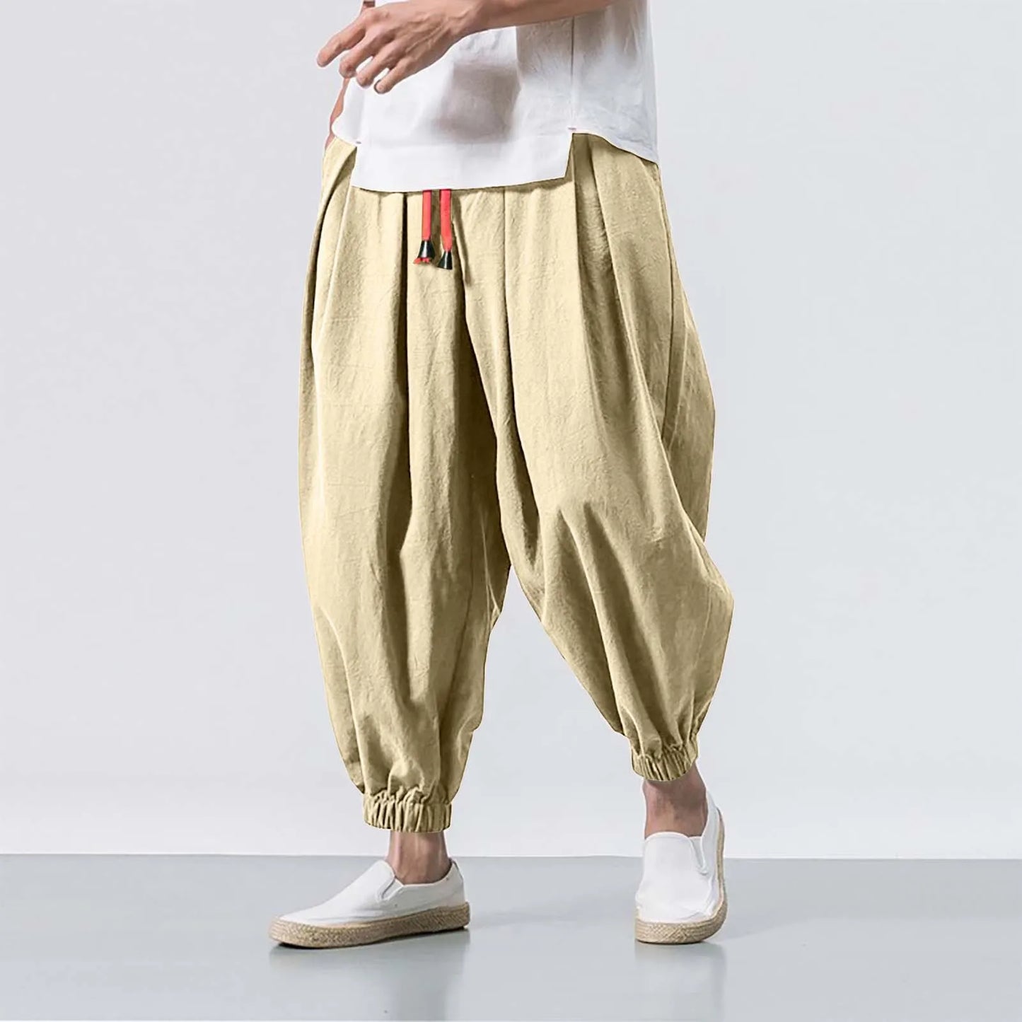 Baggy Linen Pants