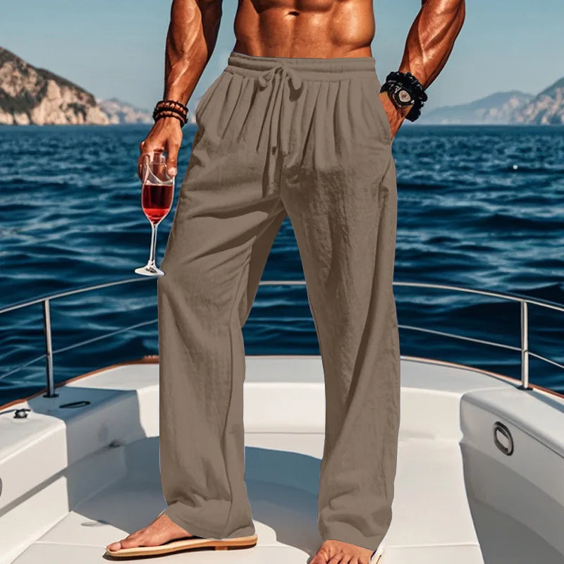 Loose Casual Linen Pants