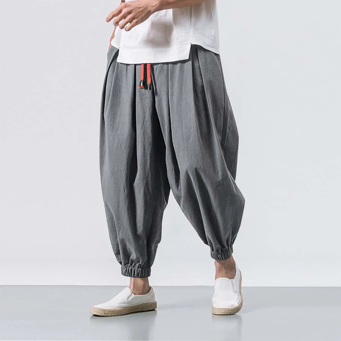 Baggy Linen Pants