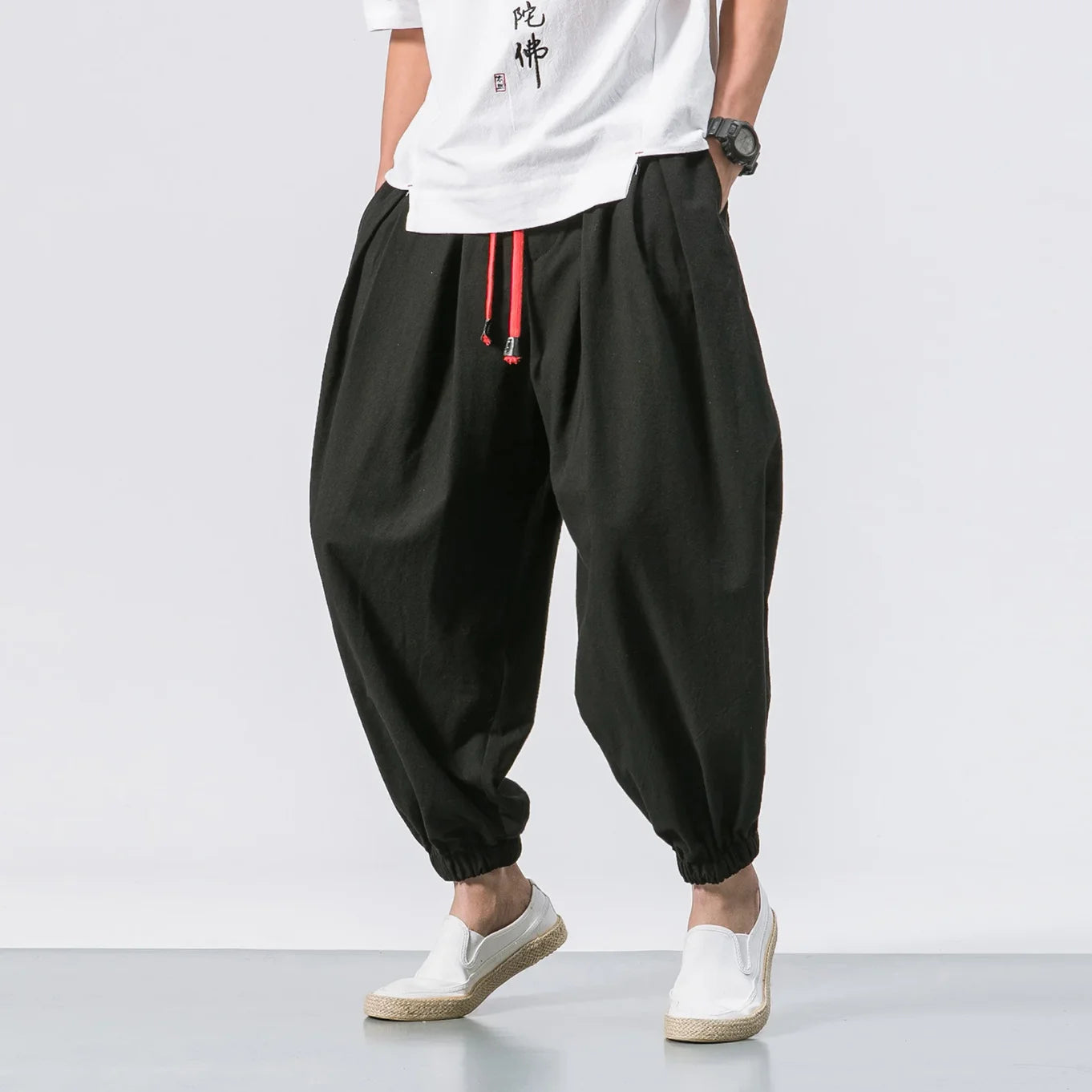 Baggy Linen Pants