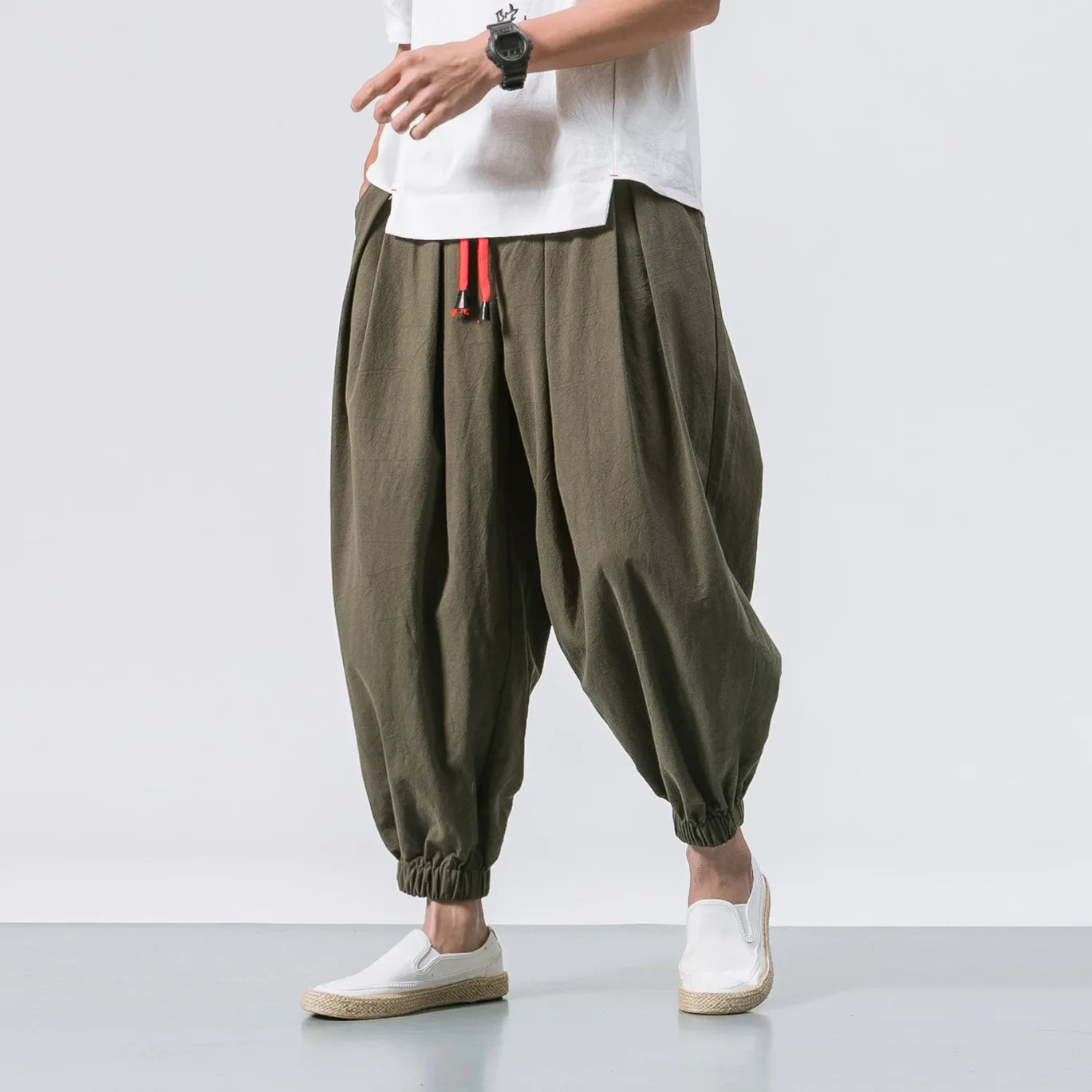 Baggy Linen Pants